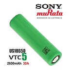 sony vtc5 2600 mah 30a